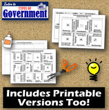 Types of Governments Vocabulary Puzzles | FUN Government Review | Microsoft