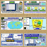 Create a Continent Project FUN World Map Activity | Print & Digital | Microsoft