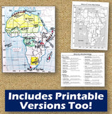 Africa Map Practice Activities | Geography of the African Continent | Google