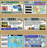 Absolute & Relative Location Lesson | Map Practice | Print & Digital | Microsoft