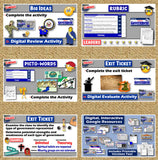 Types of Governments Lesson and Practice Activities | Print and Digital | Google