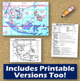 Southeast Asia Map Activities | SE Asia Geography | Print and Digital | Google