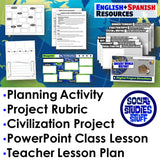 Create a Civilization Project - FUN Project Based Learning | English + Spanish