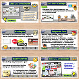 Create a Civilization Project - FUN Project Based Learning | English + Spanish