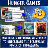 Google The Hunger Games Propaganda Analysis Activity Print and Digital