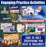 Constitution and Bill of Rights Lesson United States Government Activities Social Studies Stuff USA Lesson Resources