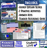 Classify Limited and Unlimited Governments Practice Activity Social Studies Stuff Microsoft Lesson Resources