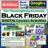 Google Black Friday Thanksgiving Economics Digital Lesson Social Studies Economy Resource